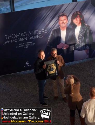 25.03.2026 Thomas Anders и сотрудники музыкального лейбла EDEL