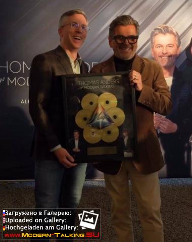 25.03.2026 Thomas Anders и сотрудники музыкального лейбла EDEL