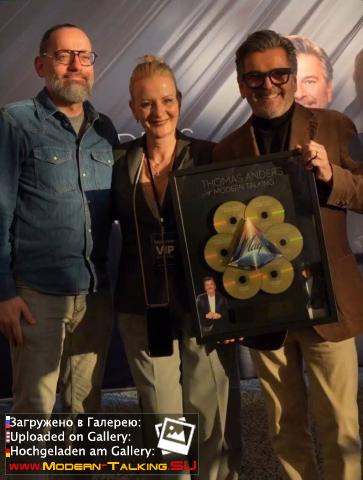 25.03.2026 Thomas Anders и сотрудники музыкального лейбла EDEL