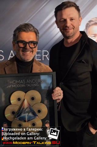 25.03.2026 Thomas Anders и сотрудники музыкального лейбла EDEL