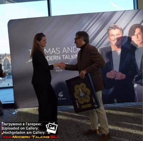 25.03.2026 Thomas Anders и сотрудники музыкального лейбла EDEL