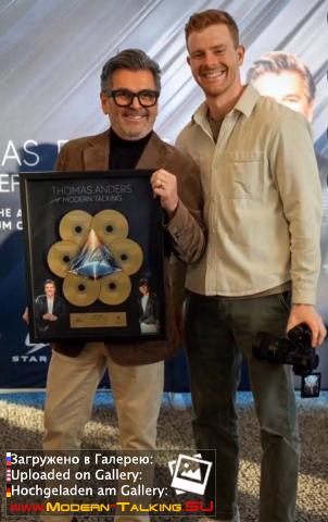 25.03.2026 Thomas Anders и сотрудники музыкального лейбла EDEL