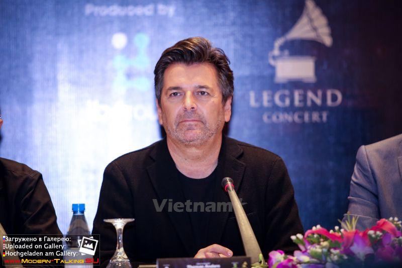 25.11.2016 Thomas Anders in Vietnam  пресс-конференция