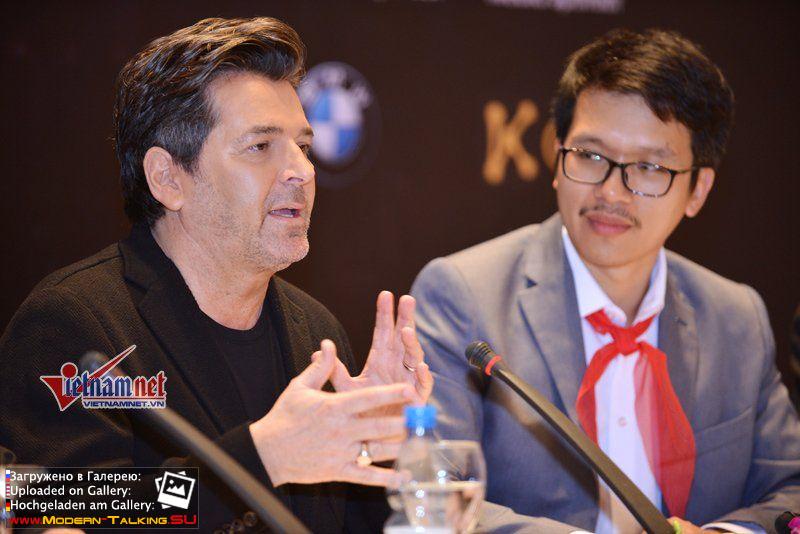 25.11.2016 Thomas Anders in Vietnam пресс-конференция