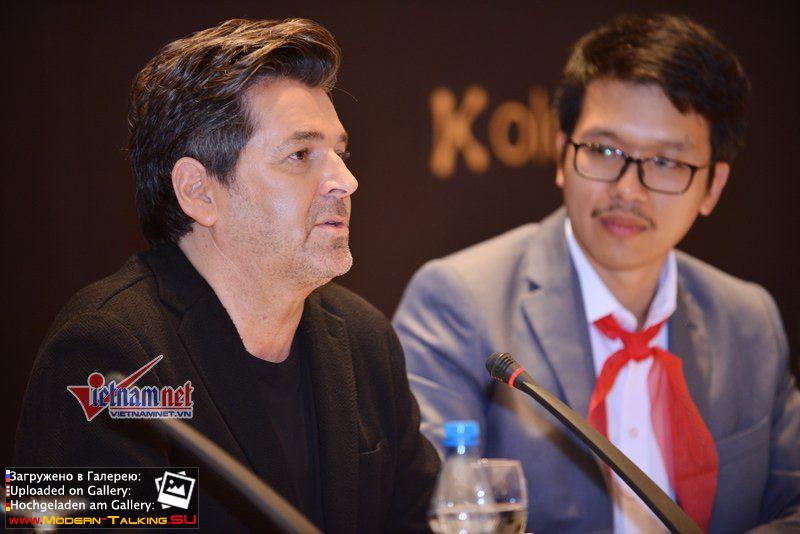 25.11.2016 Thomas Anders in Vietnam пресс-конференция