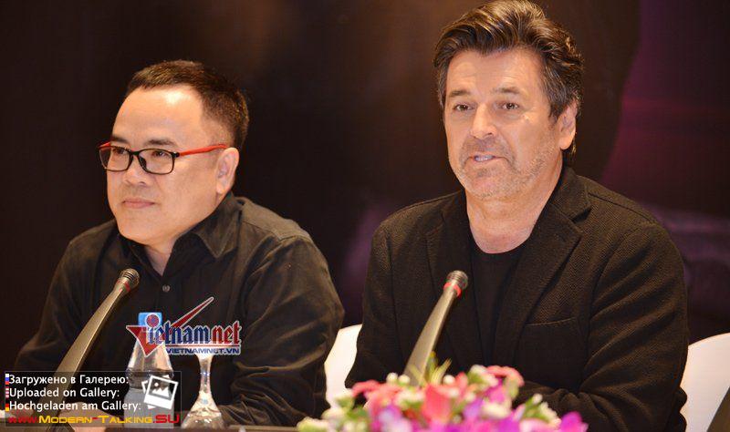 25.11.2016 Thomas Anders in Vietnam пресс-конференция