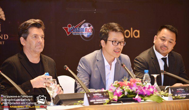 25.11.2016 Thomas Anders in Vietnam пресс-конференция