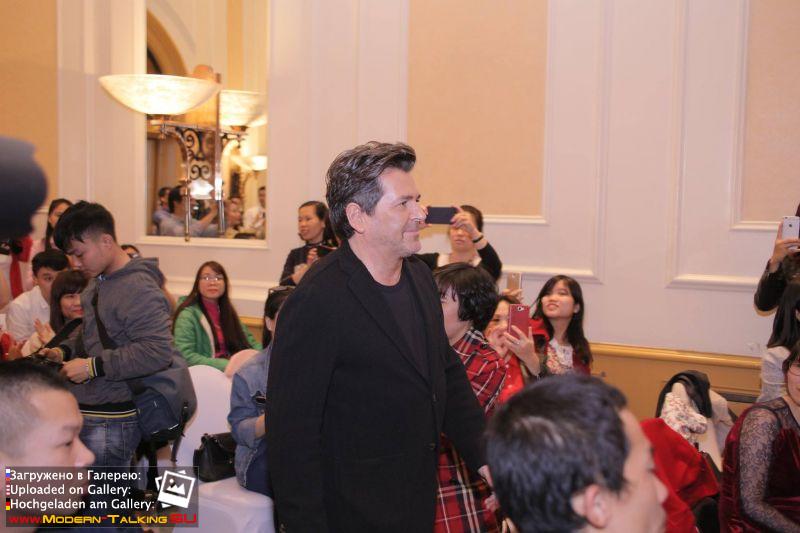 25.11.2016 Thomas Anders in Vietnam пресс-конференция