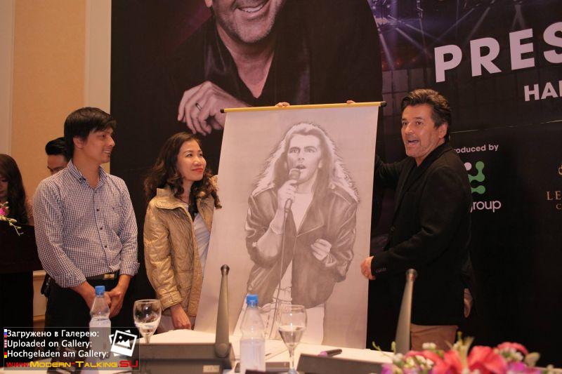 25.11.2016 Thomas Anders in Vietnam пресс-конференция