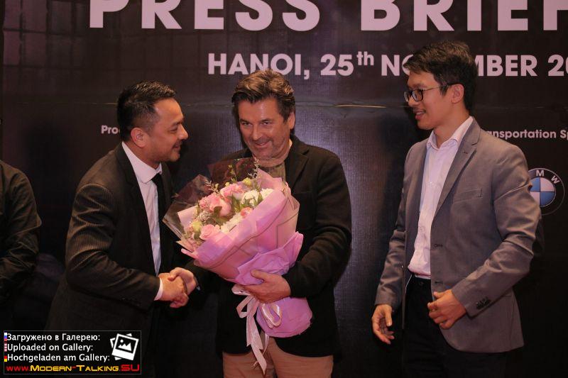 25.11.2016 Thomas Anders in Vietnam пресс-конференция