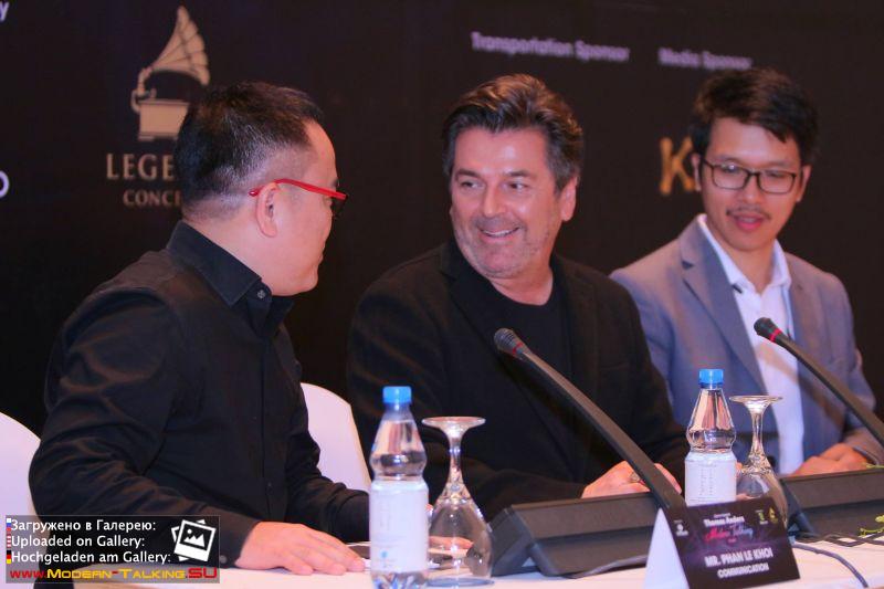 25.11.2016 Thomas Anders in Vietnam пресс-конференция
