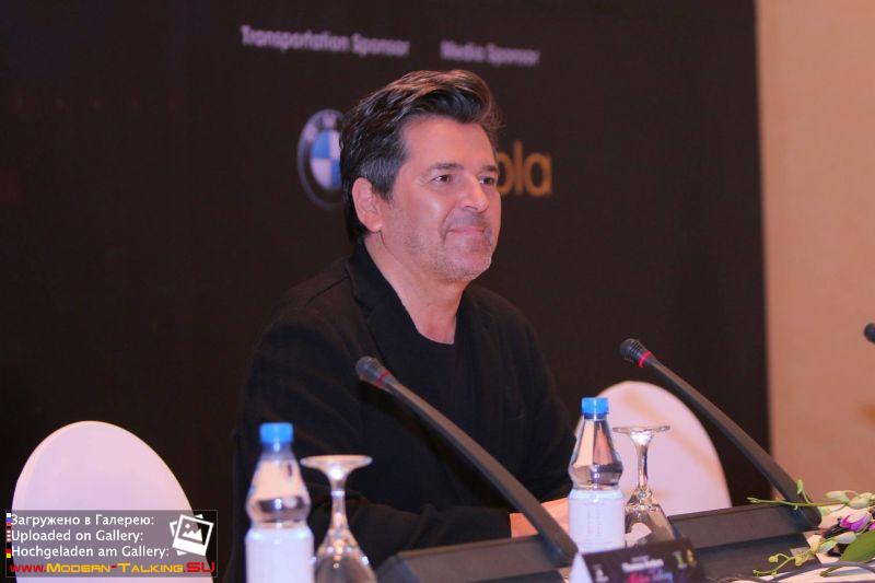 25.11.2016 Thomas Anders in Vietnam пресс-конференция