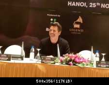 25.11.2016 Thomas Anders in Vietnam пресс-конференция