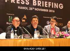 25.11.2016 Thomas Anders in Vietnam пресс-конференция