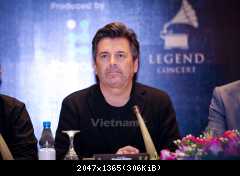 25.11.2016 Thomas Anders in Vietnam  пресс-конференция
