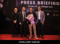 25.11.2016 Thomas Anders in Vietnam пресс-конференция