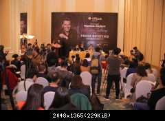 25.11.2016 Thomas Anders in Vietnam пресс-конференция
