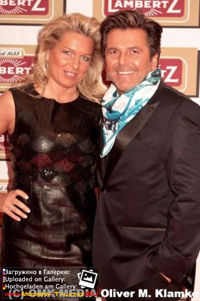 27.01.2014 Thomas Anders and Claudia Anders Alter Wartesaal