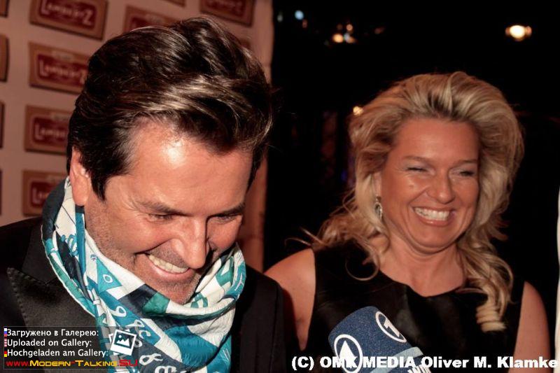 27.01.2014 Thomas Anders and Claudia Anders Alter Wartesaal