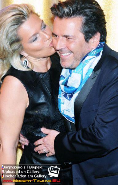 27.01.2014 Thomas Anders and Claudia Anders Alter Wartesaal