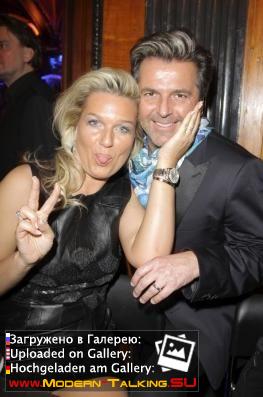 27.01.2014 Thomas Anders and Claudia Anders Alter Wartesaal