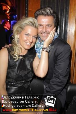 27.01.2014 Thomas Anders and Claudia Anders Alter Wartesaal