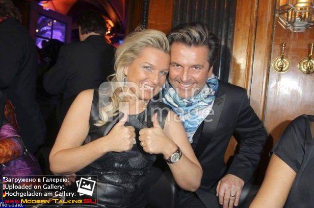 27.01.2014 Thomas Anders and Claudia Anders Alter Wartesaal