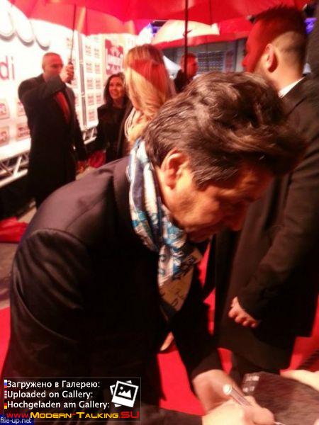 27.01.2014 Thomas Anders and Claudia Anders Alter Wartesaal