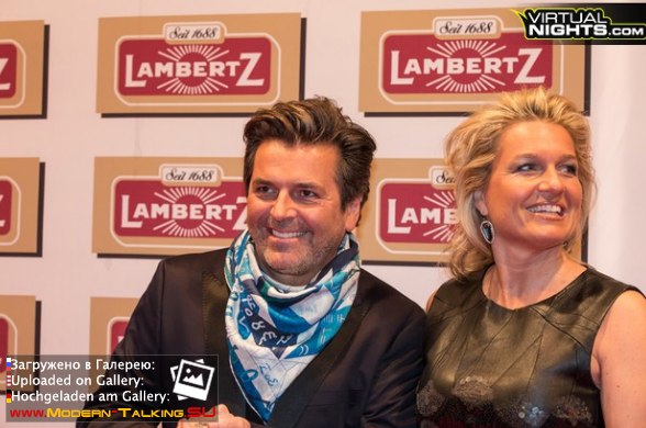 27.01.2014 Thomas Anders and Claudia Anders Alter Wartesaal