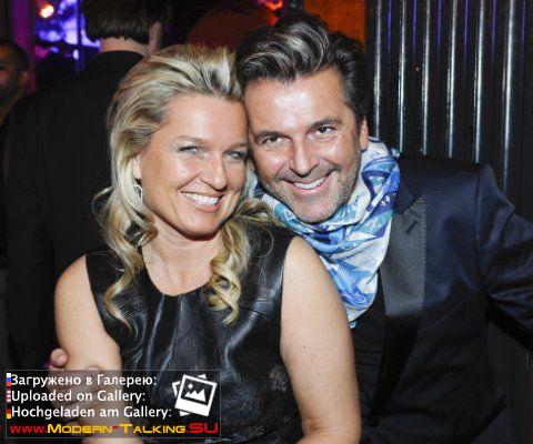 27.01.2014 Thomas Anders and Claudia Anders Alter Wartesaal