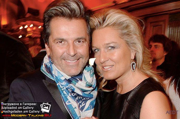 27.01.2014 Thomas Anders and Claudia Anders Alter Wartesaal