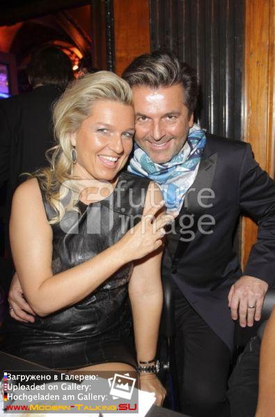 27.01.2014 Thomas Anders and Claudia Anders Alter Wartesaal