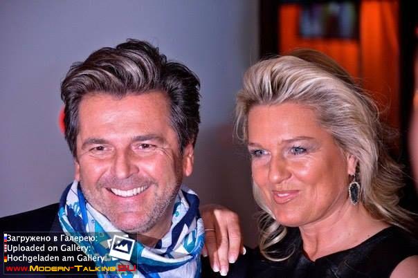 27.01.2014 Thomas Anders and Claudia Anders Alter Wartesaal