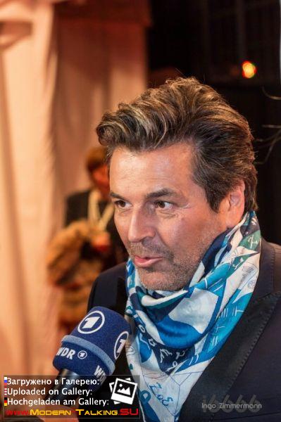 27.01.2014 Thomas Anders and Claudia Anders Alter Wartesaal