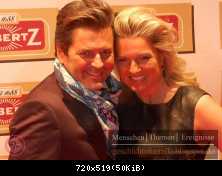 27.01.2014 Thomas Anders and Claudia Anders Alter Wartesaal