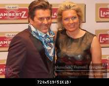 27.01.2014 Thomas Anders and Claudia Anders Alter Wartesaal