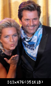 27.01.2014 Thomas Anders and Claudia Anders Alter Wartesaal