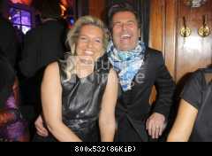 27.01.2014 Thomas Anders and Claudia Anders Alter Wartesaal