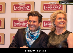 27.01.2014 Thomas Anders and Claudia Anders Alter Wartesaal