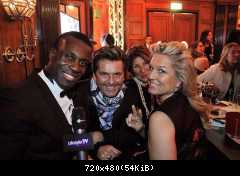 27.01.2014 Thomas Anders and Claudia Anders Alter Wartesaal