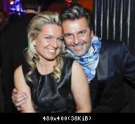 27.01.2014 Thomas Anders and Claudia Anders Alter Wartesaal