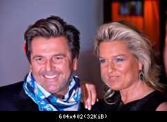 27.01.2014 Thomas Anders and Claudia Anders Alter Wartesaal