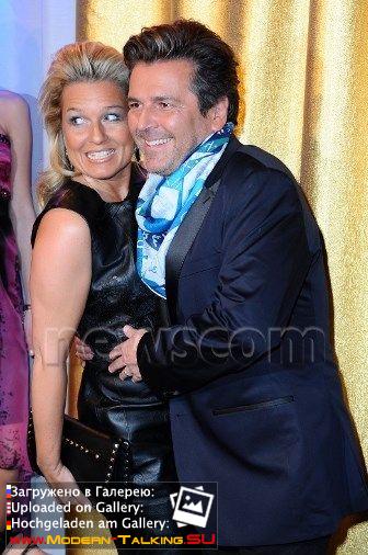 27.01.2014 Thomas Anders and Claudia Anders LAMBERTZ MONDAY NIGHT 2014