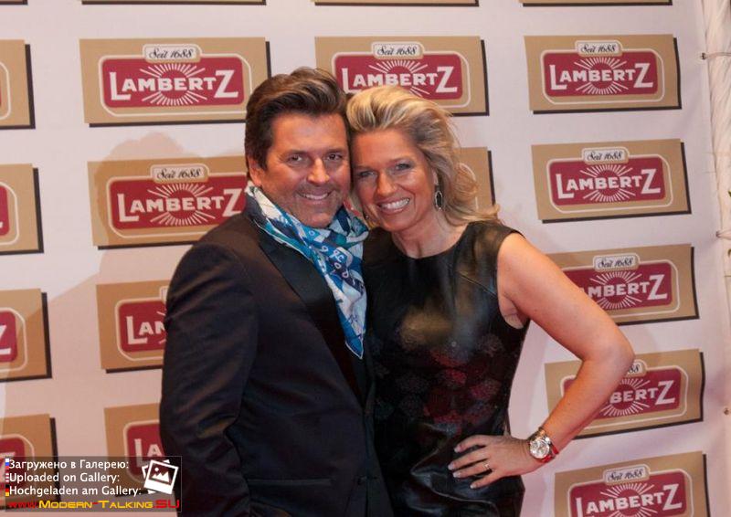 27.01.2014 Thomas Anders and Claudia Anders LAMBERTZ MONDAY NIGHT 2014