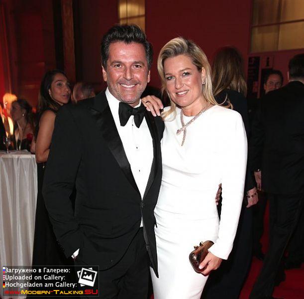 27.02.2015 Thomas Anders and Claudia Goldene Kamera-Hamburg