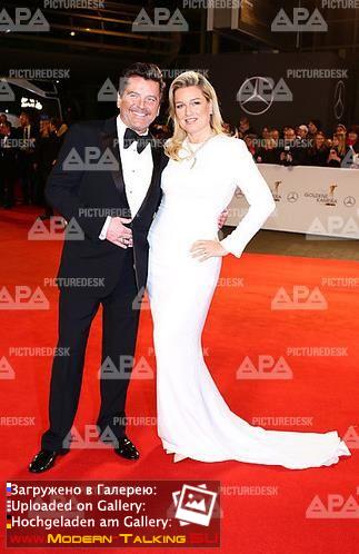 27.02.2015 Thomas Anders and Claudia Goldene Kamera-Hamburg