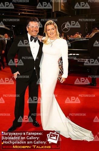 27.02.2015 Thomas Anders and Claudia Goldene Kamera-Hamburg