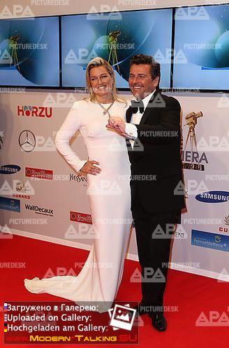 27.02.2015 Thomas Anders and Claudia Goldene Kamera-Hamburg