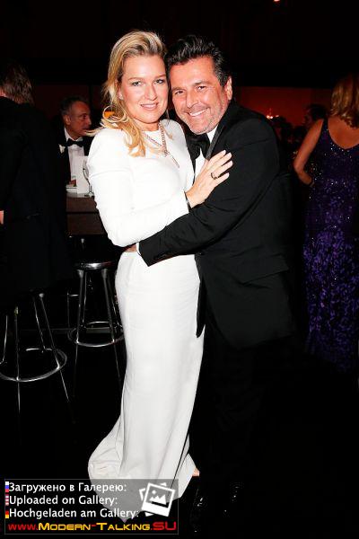 27.02.2015 Thomas Anders and Claudia Goldene Kamera-Hamburg