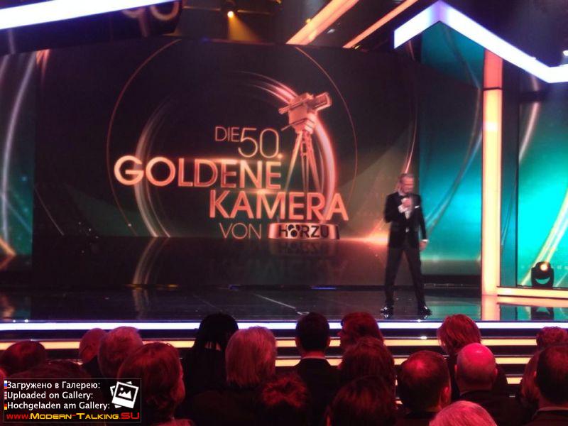 27.02.2015 Thomas Anders and Claudia Goldene Kamera-Hamburg